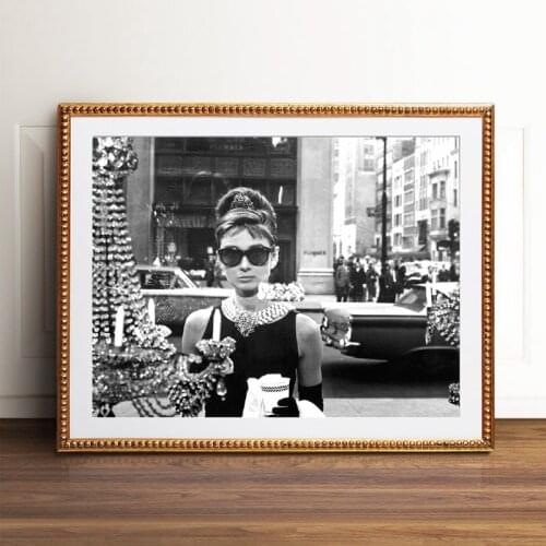 British Goddess Actress Black White Posters Prints Kitchen Decor Classic Movie Photography Art Painting Home Wall Decoration