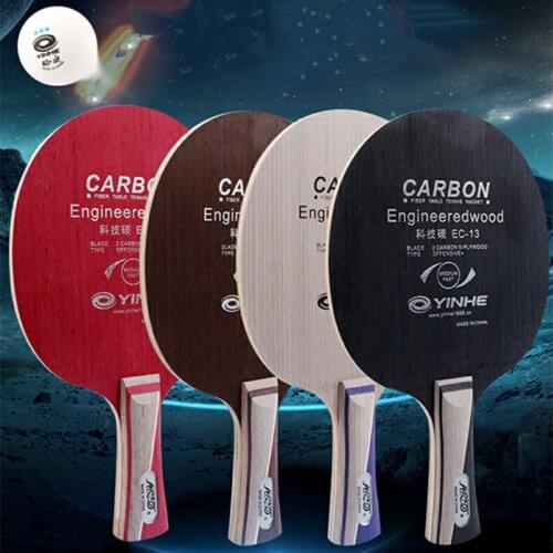 Yinhe Carbon Engineeredwood EC11 EC12 EC13 EC14 Table Tennis Racket Pingpong Blade