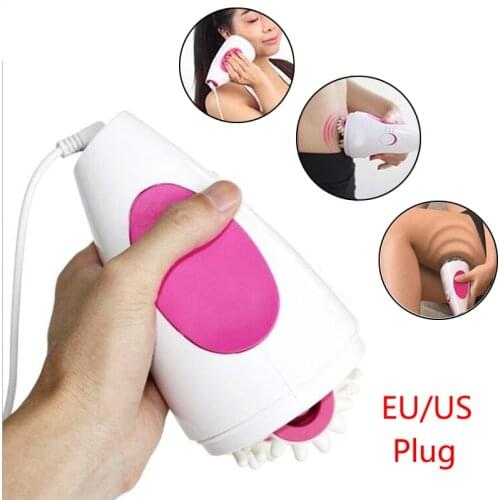 Handle-held Massage Roller Instrument Abdominal Exercise Lose Weight Machine Full Body Slimming Massager Health Care Tool