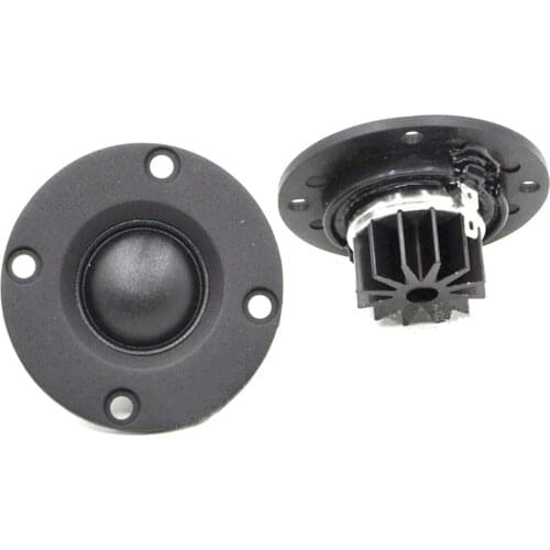 1 Pair 6Ohm 30W Silk Film Audio Tweeter Speaker Universal Treble Loudspeaker Horn Hifi Audio Car Speakers