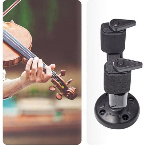 1 pcs Wall Mount Guitar Hanger Hook Non-slip Holder Stand for Acoustic Guitar Ukulele Violin Bass Guitar Instrument Accessories