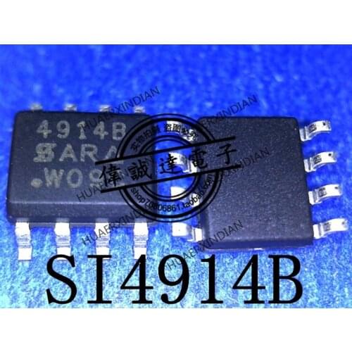 1Pieces New Original SI4914BDY-T1-E3 SI4914B 4914B SOP8 In Stock Real Picture