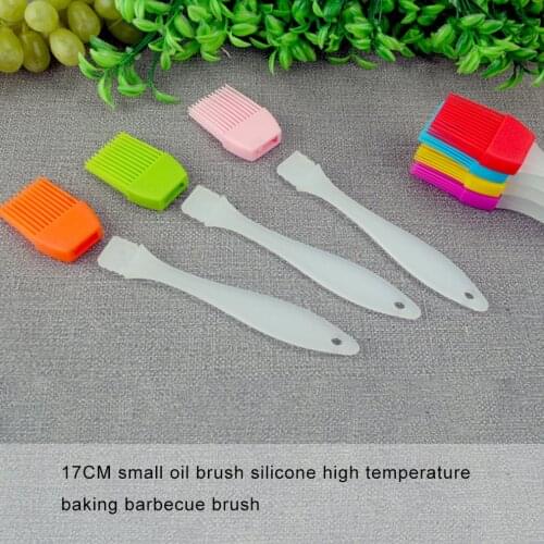 1PC Silicone Oil Brush Pastry Basting Brushes Heat Resistant Condiment Brushes Home Kitchen Bar Cake Baking Tools BBQ Supplies