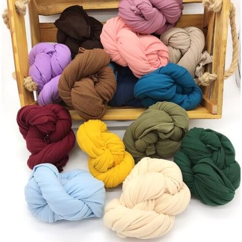 50cm*170cm Soft Newborn Photography Wraps Baby Photo Props Blanket Studio Infant Shooting Background Baby Swaddling Wrap