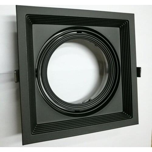 AR111 Single Head Lamp Housing / Ceiling Shell / LED Lamp Shell Lighthouse Holder Base 50PCS