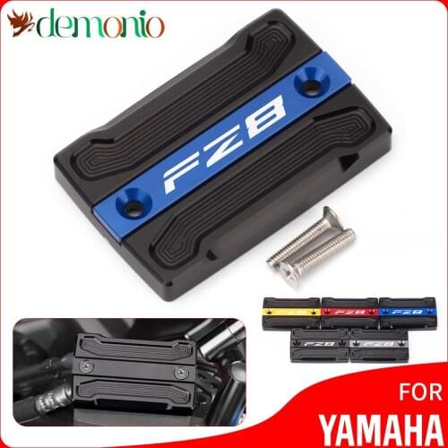 For YAMAHA FZ8 / FAZER 2010 2011 2012 2013 2014 Motorcycle CNC Front Brake Fluid Reservoir Oil Tank Cover Cap FZ 8