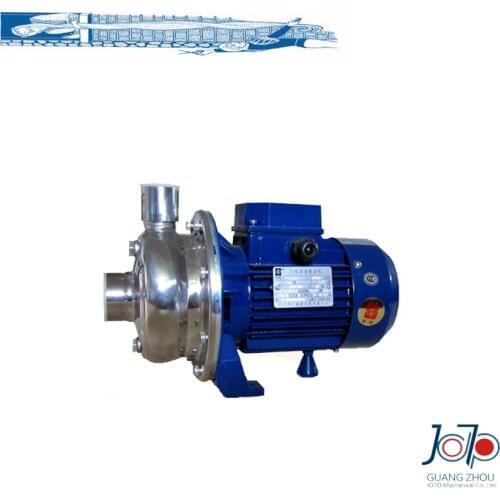 Hot Sell WB120/150 380V 50Hz Electric High Pressure Dishwasher Stainless Steel Centrifugal Pump With BSP Connector