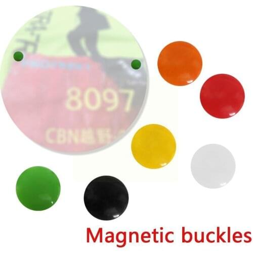 Marathon Race Number Magnetic Race Bib Holders Running Run Buckle Accessories Clips Bag Triathlon Belt Number Cloth Ccyclin C6R3