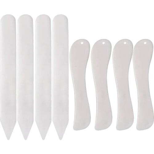 LMDZ 8 Pcs Bone Folder Tool,Paper Creaser Set Scoring Tool for Paper Crafts Book-Binding Card Making and Office Supplies