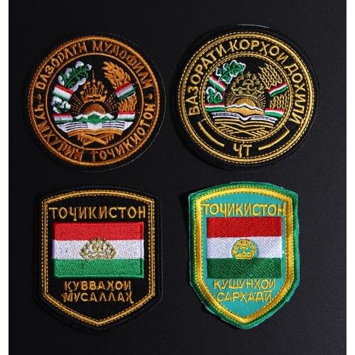 3D Embroidery Badge Russia Queen Crown Patch Army Fan Morale Chapter Appliques Armband Denim Clothes Jacket Patches