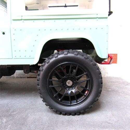 4pcs Upgrade RC Model Car Tires Wheels Hub Rims Parts for MN D90 91 99S RC Car Parts