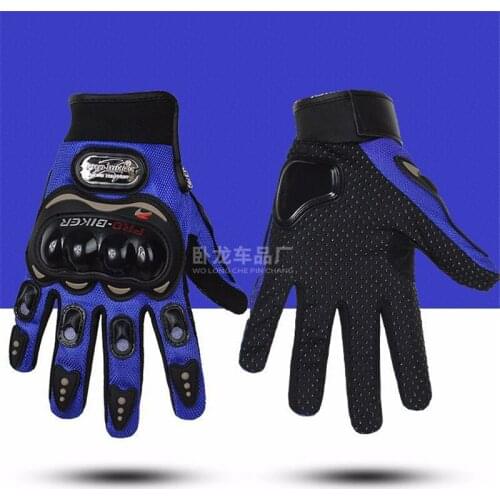 A Pair Motorcycle Gloves Work Gloves Enduro Microfiber Hard Shell Protection Antiskid Breathable Suitable for All Seasons
