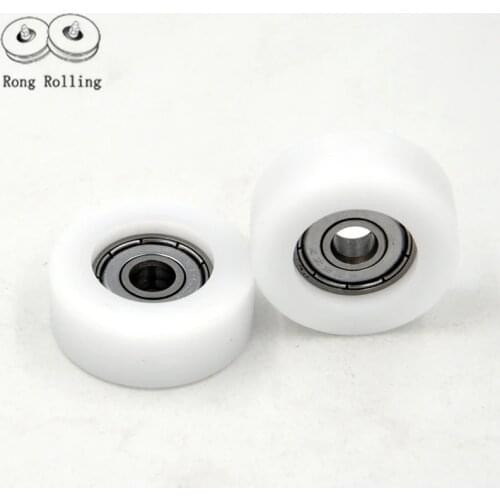 6*30*12 polyacetal plastic-coated bearing 626RS bearing bore 6mm,diameter 30mm,thickness 12mm.POM material and bearing steel