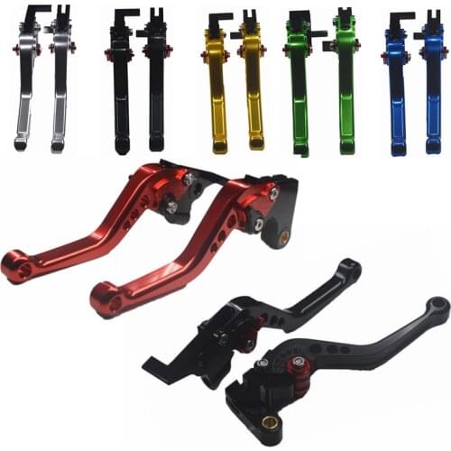 Short&Long For ZX6R 636 2007 2008 2009-2016 ZX10R 2006-2015 Z1000 07-16 Motorcycle Adjustable CNC Brake Clutch Levers