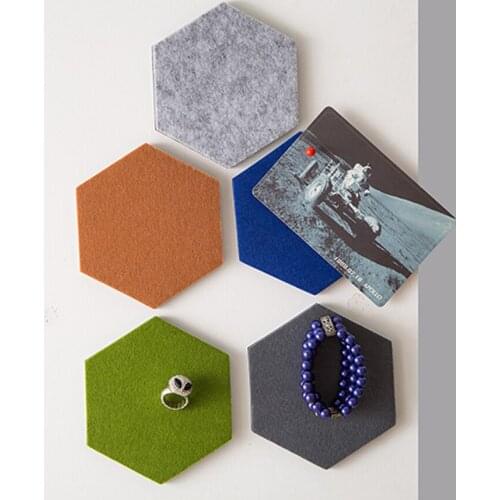 Hexagon Wall Stickers Wall Decorative Panels Bulletin Board Photo Wallpaper Art Kids Room Decoration DIY Wall Decor