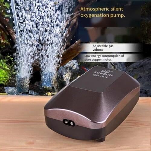 SUNSUN small fish tank aquarium air pump oxygen pump fish tank fish breeding aeration pump aerator ultra-quiet oxygen pump