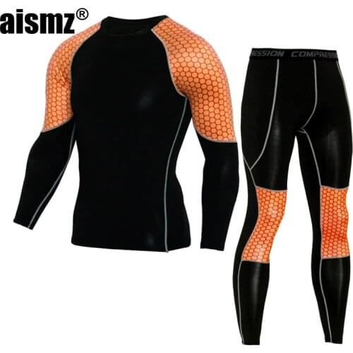 Aismz The Latest Brand Clothing Quality In Thermal Underwear Long Johns Quick Drying Thermo Underwear Men Clothing