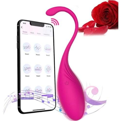 Kegel Exerciser With APP Control Smart Ball Bluetooth Vibrator Ben Wa Balls Vagina Tighten Exercise Kegel Balls Sex Toys Women