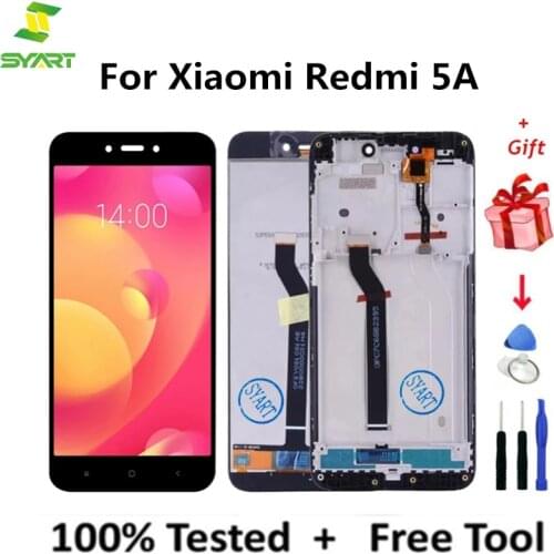 For Xiaomi Redmi 5A LCD Display Touch Screen Digitizer Assembly With Frame Replacement + Tools For Redmi 5A 5 A 5.0" LCDs Screen