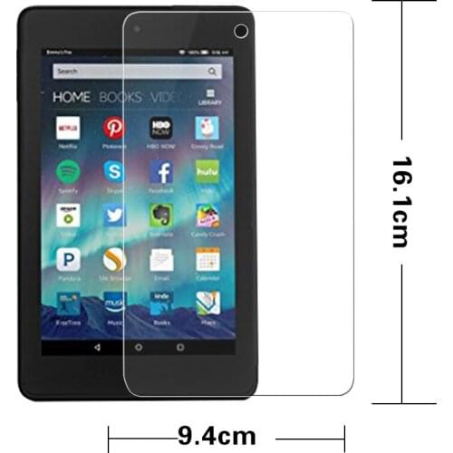 LCD Best Anti-shatter tempered glass film For Amazon Kindle Fire HD 6 HD6 6.0" tablet Screen Protector Film HD protective films