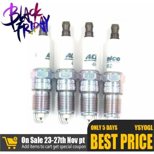 4pcs/set Car Spark Plug Ignition Plugs Platinum 41-962 19299585 Fits for Chevrolet/Buick/GMC/Cadillac/Hummer/Isuzu/Mazda/Pontiac