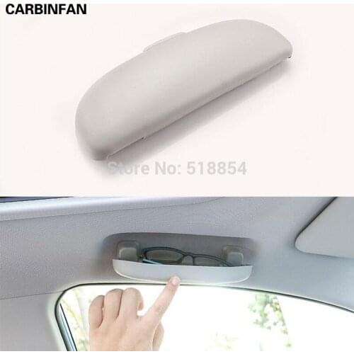 Car Styling Sunglass Case For Toyota RAV4 Sunglass Case Box Holder Sunglasses Visor Clip For Toyota RAV4 RAV 4 2013 - 2016