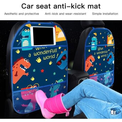 Car Seat Cover Protector Organizer Cover For Children Kick Mat Mud Clean Protection Auto Seats Covers For Baby