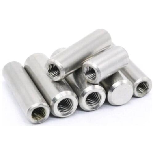 304 stainless steel internal thread cylindrical pin inner tooth pin with hole positioning pin D4 5 6*10 12 16 20 22 25 40 70 80