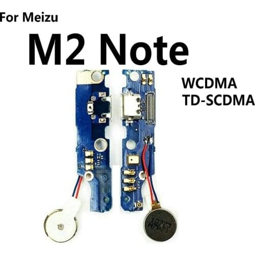 For Meizu M2 Note WCDMA TDSCDMA USB Charging Charger port Board with Vibrator Repair Parts
