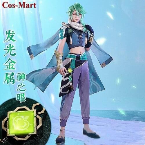 Hot Game Genshin Impact Baishu Cosplay Costume Handsome Fashion Battle Uniform Male Activity Party Role Play Clothing S-XL New