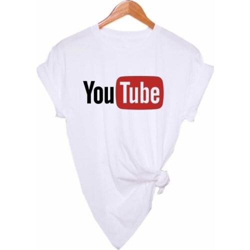 Summer brand fashion printed T-shirt womens T-shirt womens fun T-shirt loose round neck Harajuku short sleeve free delivery