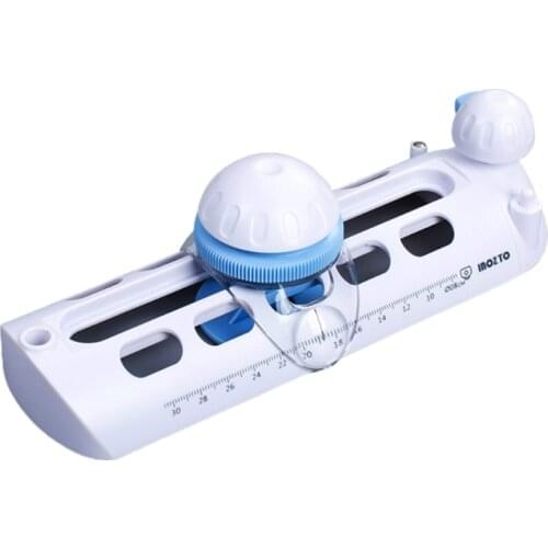 Multi-purpose Paper Trimmer with Compass Ruler Scrapbook Cutting Tool Rotatable