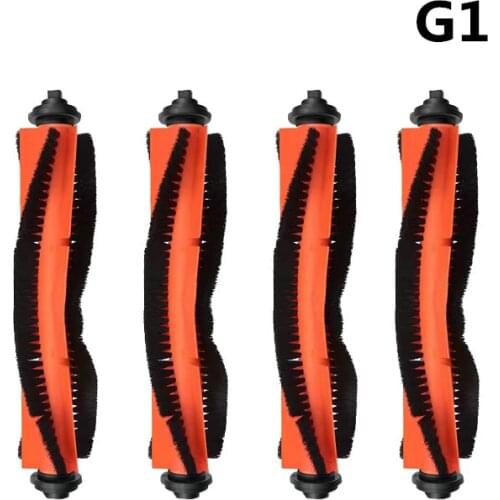 4PCS Washable Accessories Main Brush For Xiaomi Mi Robot Vacuum-mop Essential G1/MJSTG1 Cleaner Parts Kits