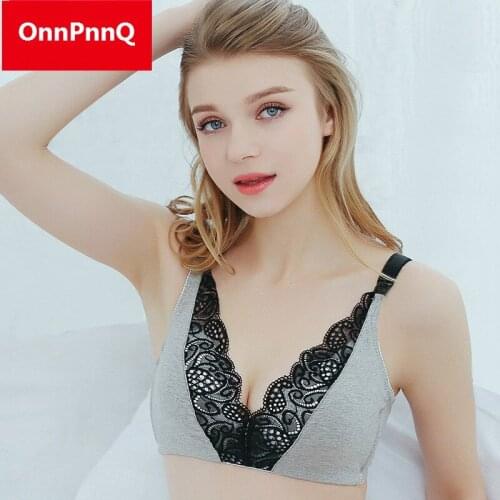New Cotton Breastfeeding Bra for Pregnant Women Underwear Bra Maternity Nursing Bra Pregnancy Breast Feeding Steel-free Bra