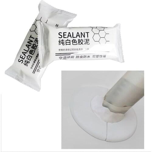 Durable Wall Hole Sealing Mud Household Air Conditioning Sewer Kitchen Bathroom Pipe Repair Rubber Glue Sealant Household Tool