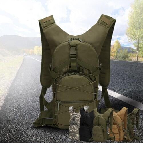 15L Molle Tactical Backpack 800D Oxford Military Hiking Bicycle Backpacks Outdoor Sports Cycling Climbing Camping Bag Army XA568