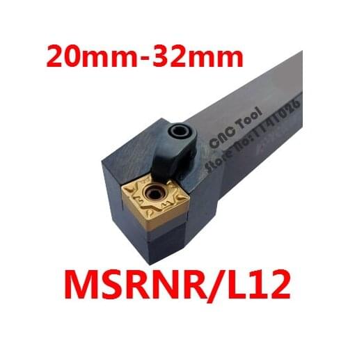 Angle 75 MSRNR2020K12 MSRNR2525M12 MSRNR3232P12 MSRNL2020K12 MSRNL2525M12 MSRNL3232P12 MSRNL the Right/Left CNC Turning tools