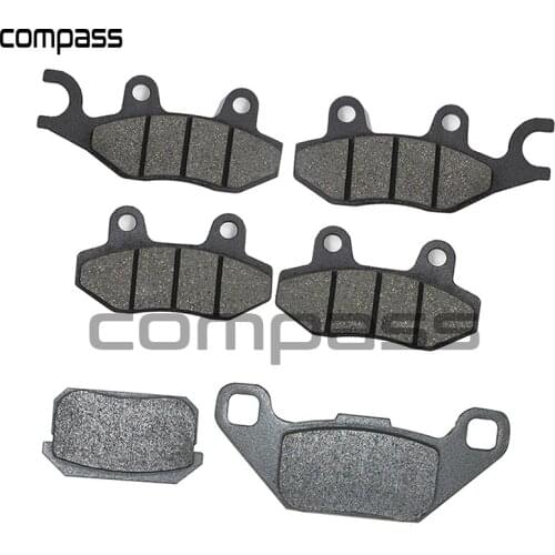 XinYang/Kazuma 500cc ATV Brake Pad sets--Front LH,RH and Rear brake pads