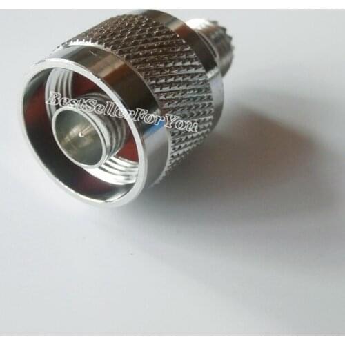 1Pcs RF Adapter Mini UHF MINIUHF Female Jack to N Male Plug RF Adapter RF connector
