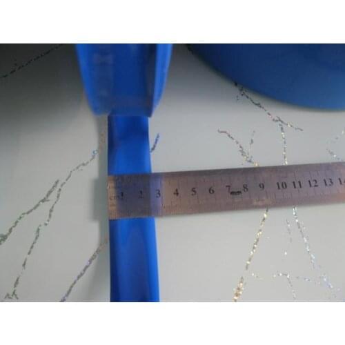 Free shipping,Motorcycle insulation sheet 2.5*100CM blue pvc heat shrink tube model accessories electrolytic capacitor battery
