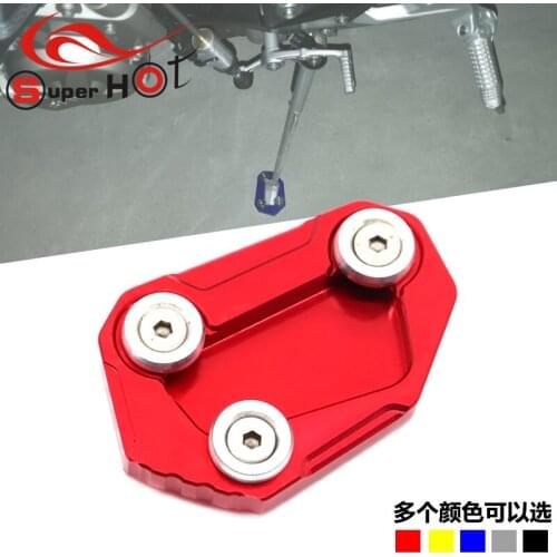 For BMW S1000R 2014-2018 Motorcycle Accessories CNC Alunimun Kickstand Plate Pad Stand Enlarger