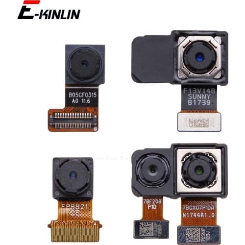 Big Small Module Ribbon Back Rear Front Facing Selfie Main Camera Flex Cable Repair Parts For HuaWei Honor 7C 7A Pro