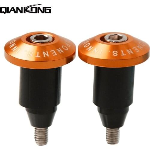 22mm CNC motorcycle handlebar Ends handle bar grips ends FOR HONDA CBR600RR F2 F3 F4 F4I CBR 600 F5 SUZUKI GSR400 GSR600 GSR750