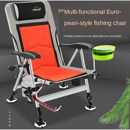 Outdoor Folding Fishing Chair Multi-Function Fishing Chair