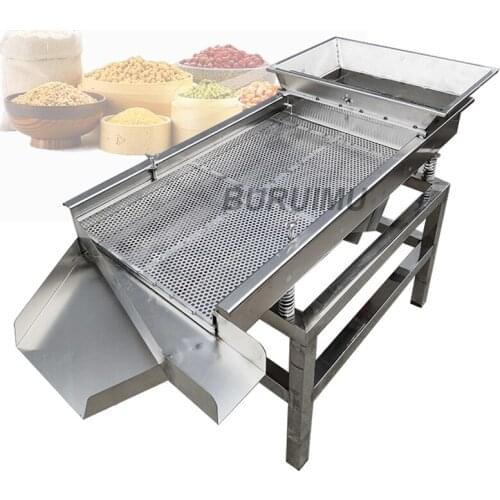 Food Sieve Machin Vibrating Electric Screen Electric Shock Electrostatic Large Granular Material Screening Machine