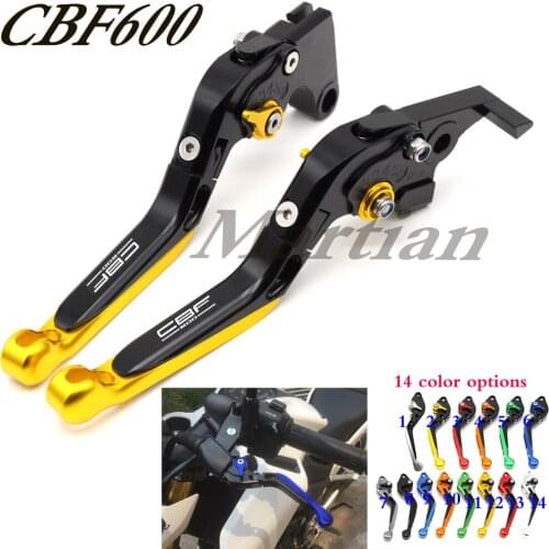 CNC Adjustable Folding Extendable Motorcycle Brake Clutch Levers For Honda CB600F CB650F Hornet CBR600F CBF600 SA 2010 2011 2012