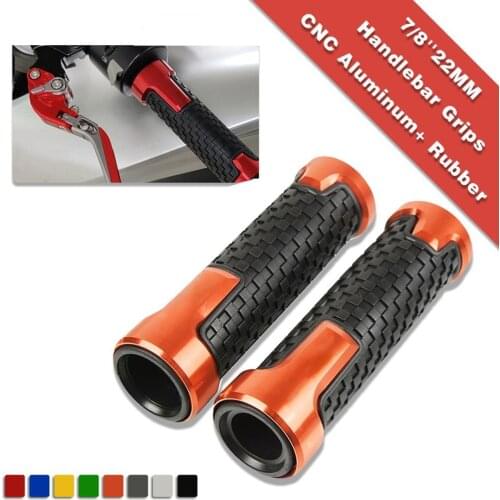 FOR KTM DUKE RC 125 200 390 690 790 990 1190 Enduro Motorcycle Accessories Motorcross Rubber Handlebar Hand Grips Bar End Grip
