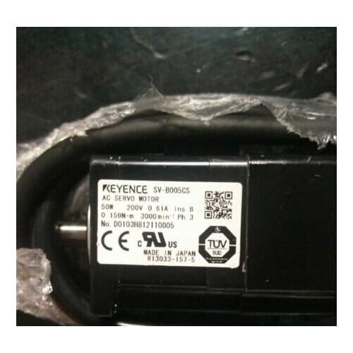 USED 100% TESTED WORKING AC SERVO MOTOR SV-B005CS *100% REAL STOCK,Please contact us for real photo