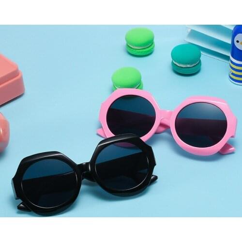 Retro Round Frame Kids Sunglasses UV 400 Protection Eyewear for Children Sun Glasses Girls Boys Outdoor Beach Protection