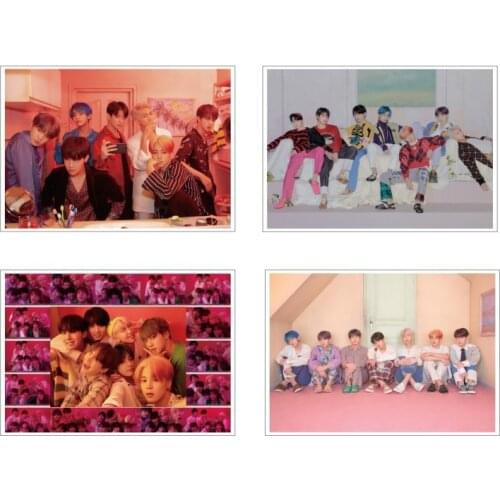 Sticker KPOP Poster Sticker Photo Sticker 4PCSPoster Sticker Photo Sticker Suitcase Sticker Photo Poster Sticker Paper sticker 6